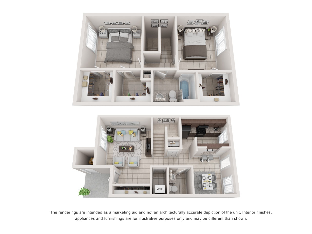 Model B Townhome